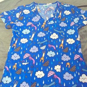 GT Performance Scrub Top